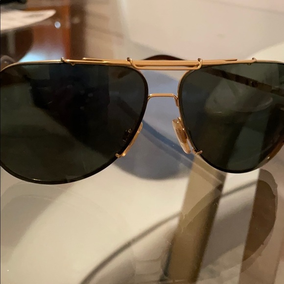 Dolce and Gabbana brown gold tortoise sunglasses - Picture 7 of 7